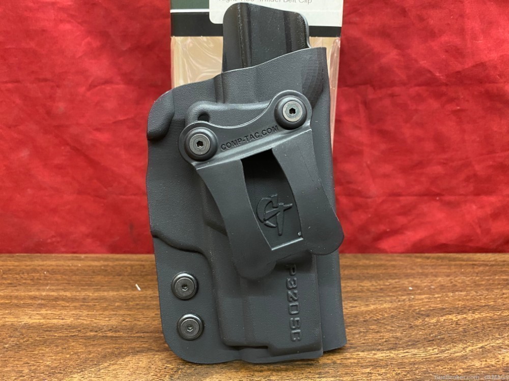Comp-Tac Infidel Max Holster Sig P320 Sub Compact 9mm/.40 RH 1.5" belt-img-7