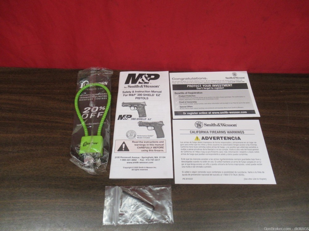New S&W M&P380 Shield EZ M2.0 TS pistol 042421 with 2 mags-img-30
