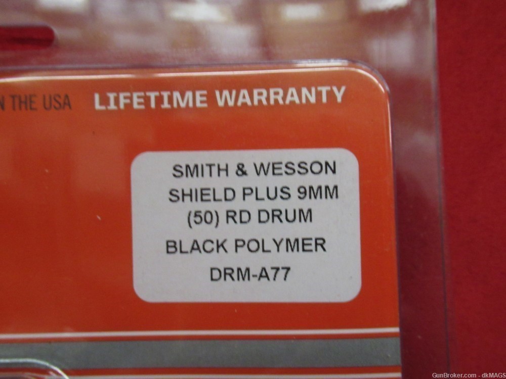 Smith & Wesson Shield Plus 9mm ProMag 50 Round Drum Magazine-img-2