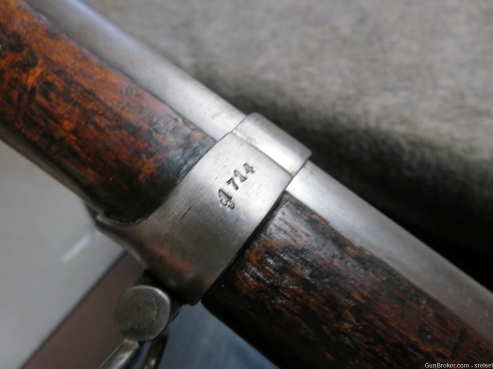 ANTIQUE PRUSSIAN MODEL 1854/68 DREYSE NEEDLE GUN RIFLE-CONVERTED LORENZ-img-39