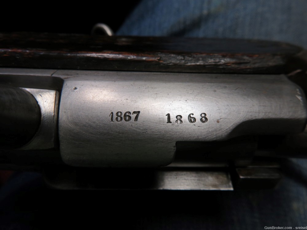 ANTIQUE PRUSSIAN MODEL 1854/68 DREYSE NEEDLE GUN RIFLE-CONVERTED LORENZ-img-7