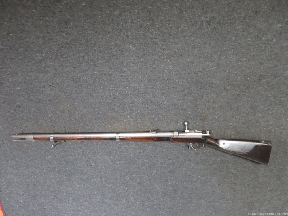 ANTIQUE PRUSSIAN MODEL 1854/68 DREYSE NEEDLE GUN RIFLE-CONVERTED LORENZ-img-3