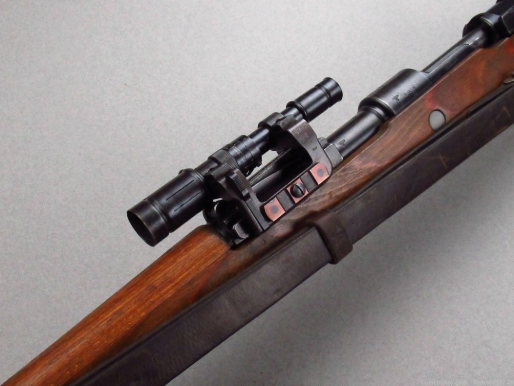Rare WWII 1942 BCD/AR Sniper ZF41 Mauser K98 German Rifle 8mm 98k K98K -img-245