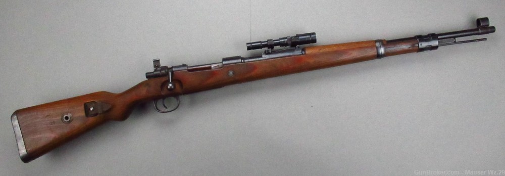 Rare WWII 1942 BCD/AR Sniper ZF41 Mauser K98 German Rifle 8mm 98k K98K -img-1