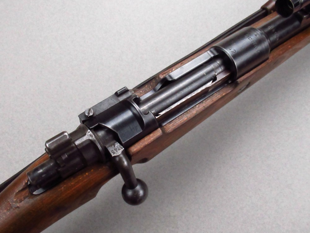 Rare WWII 1942 BCD/AR Sniper ZF41 Mauser K98 German Rifle 8mm 98k K98K -img-71