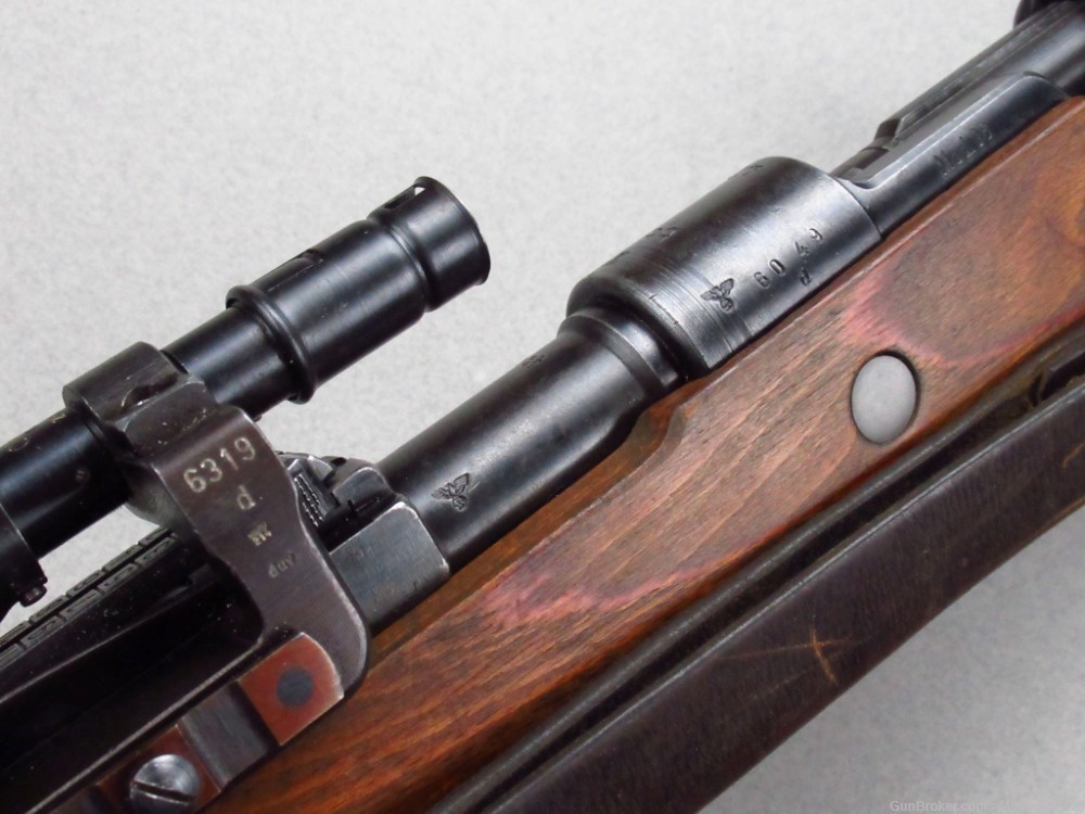Rare WWII 1942 BCD/AR Sniper ZF41 Mauser K98 German Rifle 8mm 98k K98K -img-19