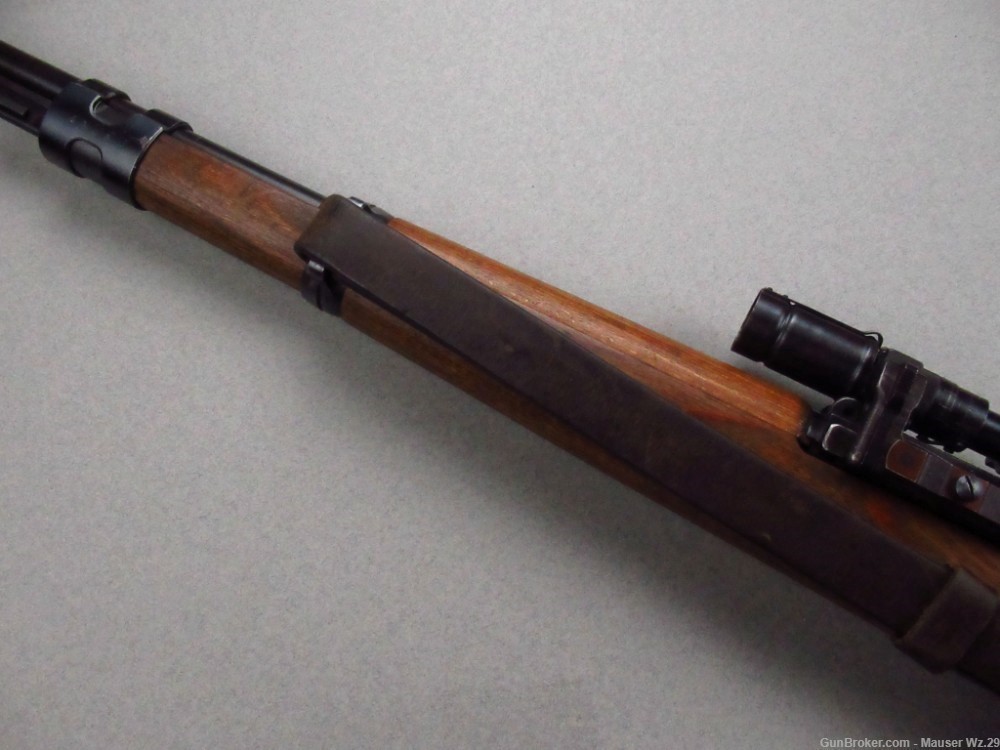 Rare WWII 1942 BCD/AR Sniper ZF41 Mauser K98 German Rifle 8mm 98k K98K -img-11