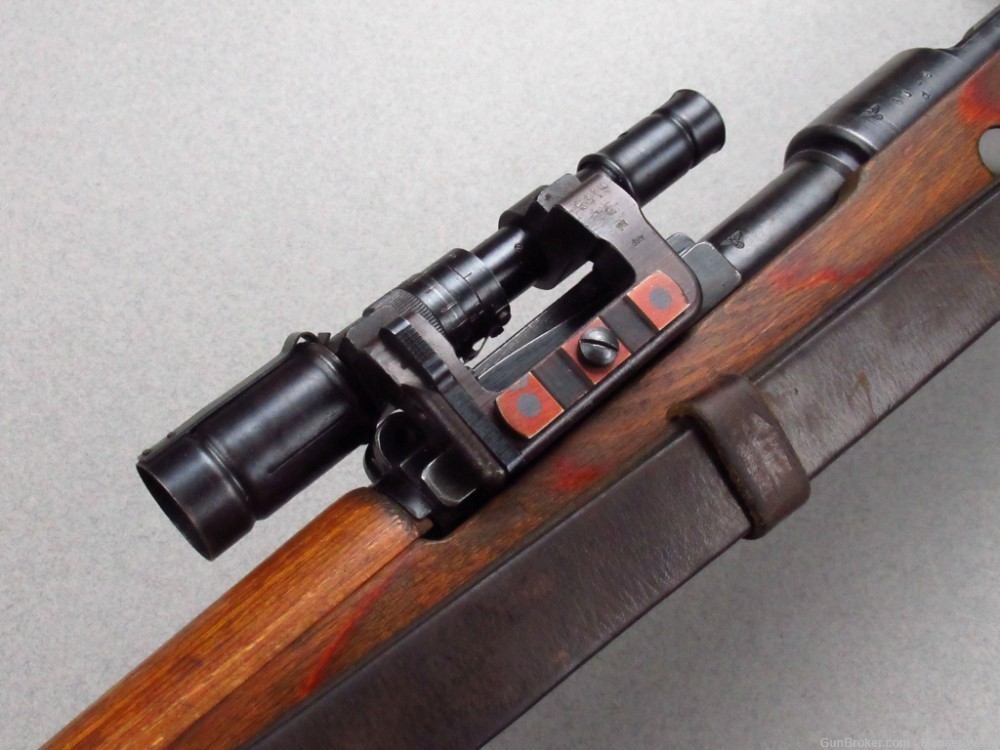 Rare WWII 1942 BCD/AR Sniper ZF41 Mauser K98 German Rifle 8mm 98k K98K -img-14