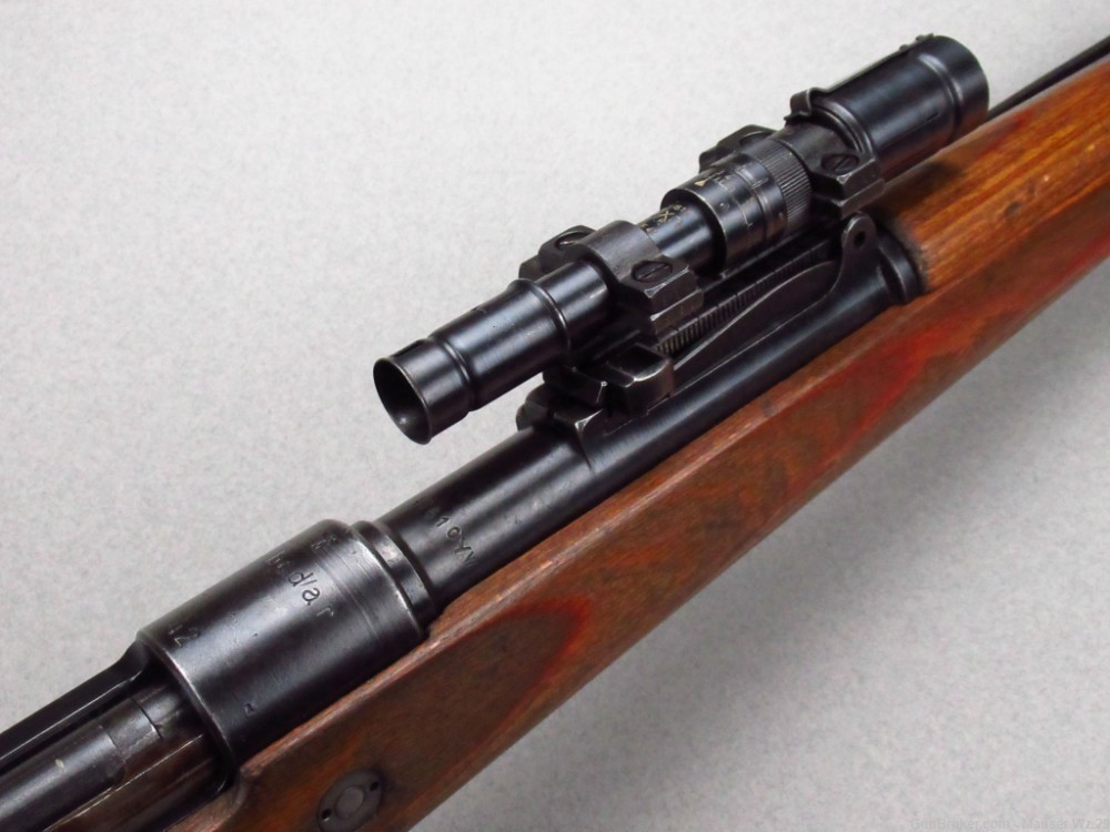 Rare WWII 1942 BCD/AR Sniper ZF41 Mauser K98 German Rifle 8mm 98k K98K -img-50