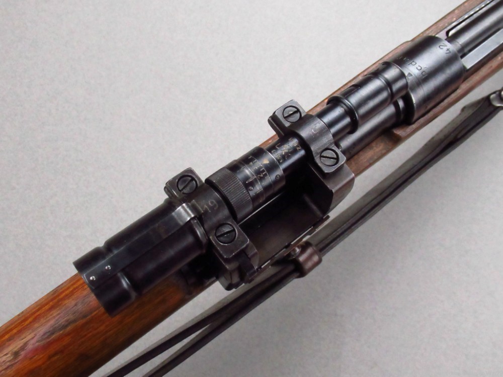 Rare WWII 1942 BCD/AR Sniper ZF41 Mauser K98 German Rifle 8mm 98k K98K -img-73