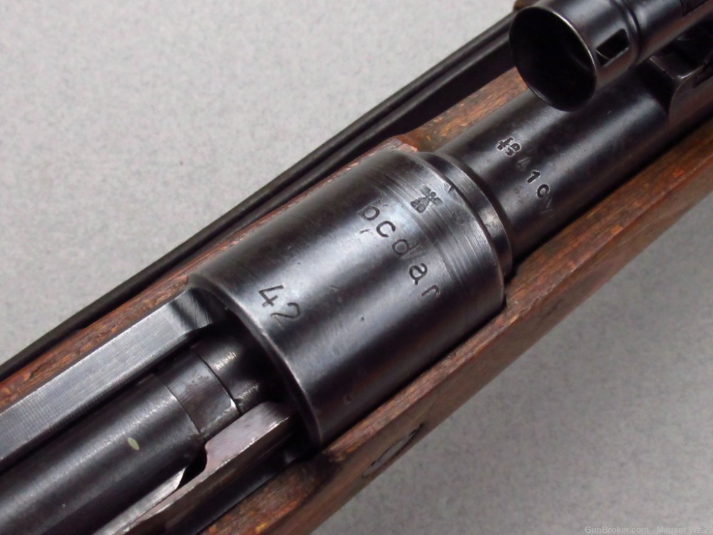 Rare WWII 1942 BCD/AR Sniper ZF41 Mauser K98 German Rifle 8mm 98k K98K -img-69