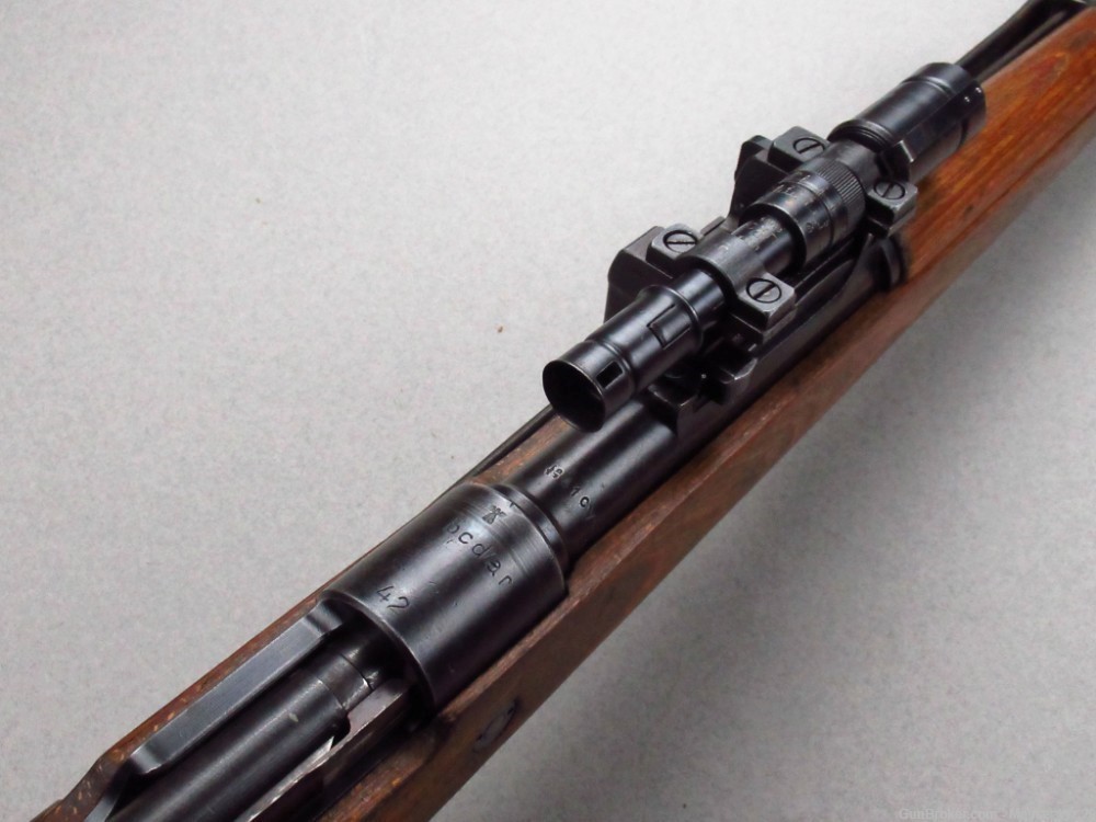Rare WWII 1942 BCD/AR Sniper ZF41 Mauser K98 German Rifle 8mm 98k K98K -img-248