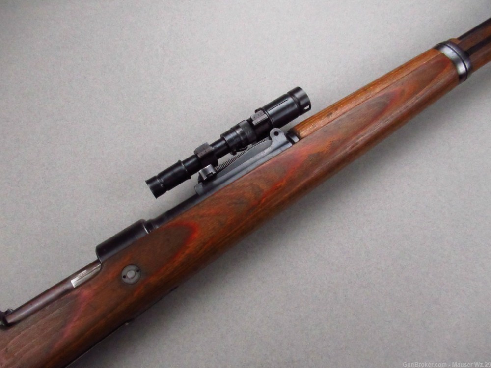 Rare WWII 1942 BCD/AR Sniper ZF41 Mauser K98 German Rifle 8mm 98k K98K -img-36