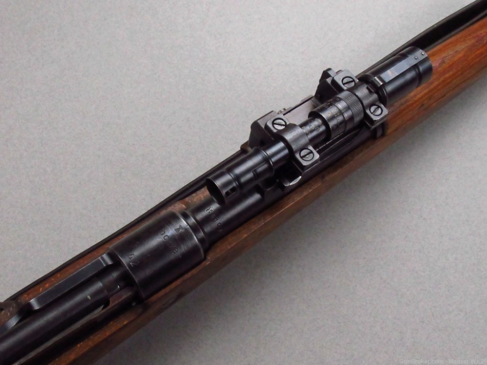 Rare WWII 1942 BCD/AR Sniper ZF41 Mauser K98 German Rifle 8mm 98k K98K -img-60