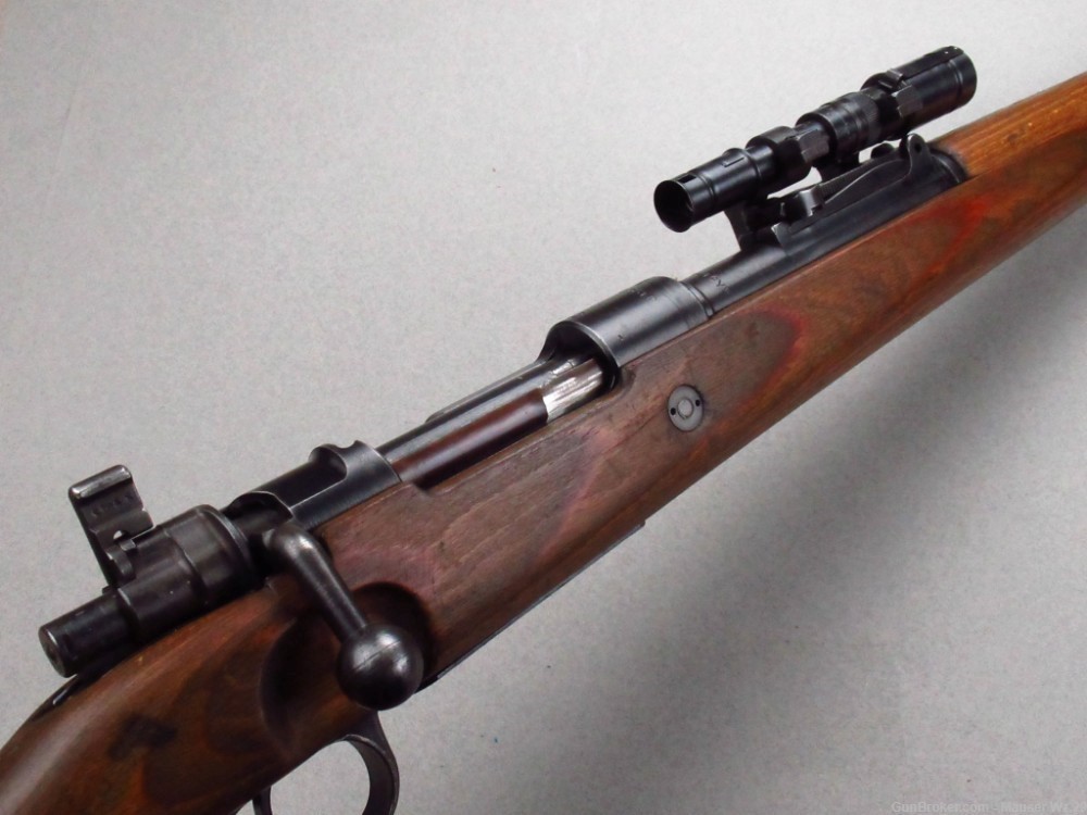 Rare WWII 1942 BCD/AR Sniper ZF41 Mauser K98 German Rifle 8mm 98k K98K -img-246