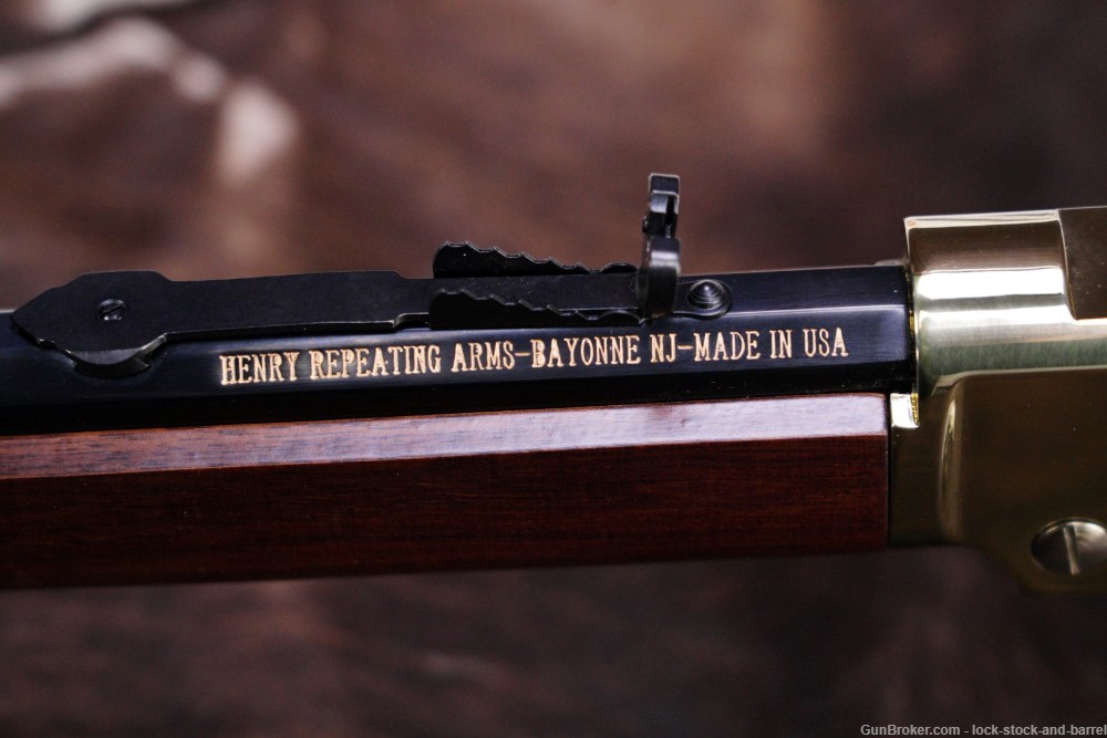 Henry Model Golden Boy H004 .22 S/L/LR 20" Blue & Brass Lever Action Rifle-img-18