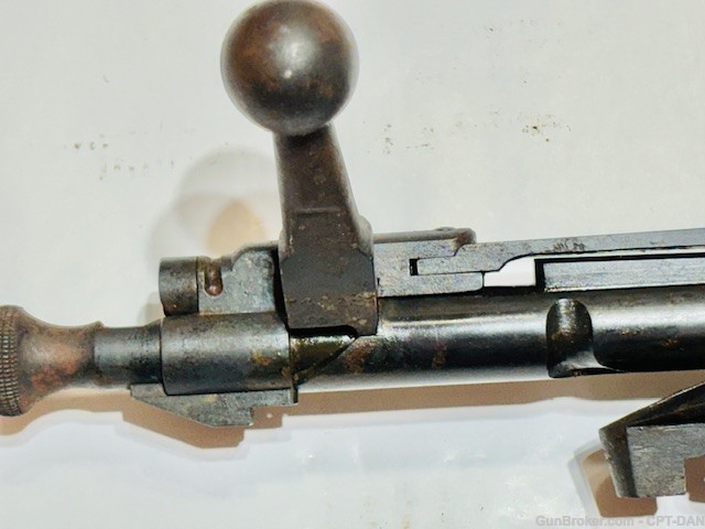 U S Springfield 1898 30-40 KRAG receiver that was in a fire-img-16