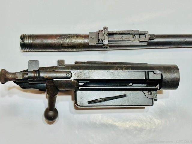 U S Springfield 1898 30-40 KRAG receiver that was in a fire-img-5