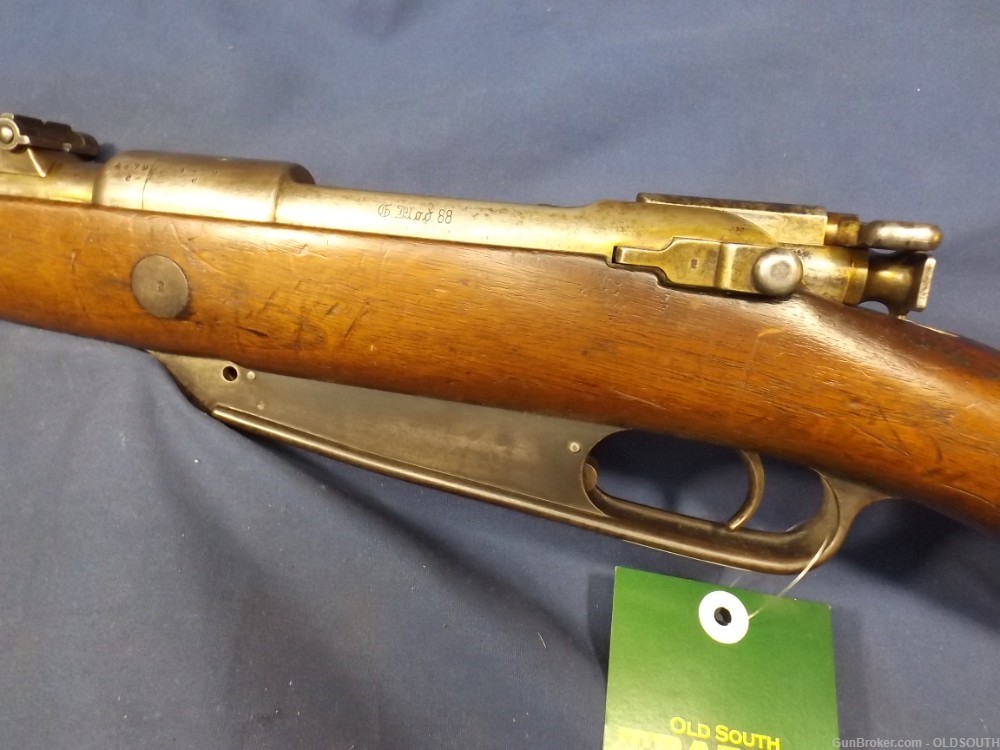 Amberg Model 88 (1890), 8MM Mauser Bolt Action Rifle-img-2