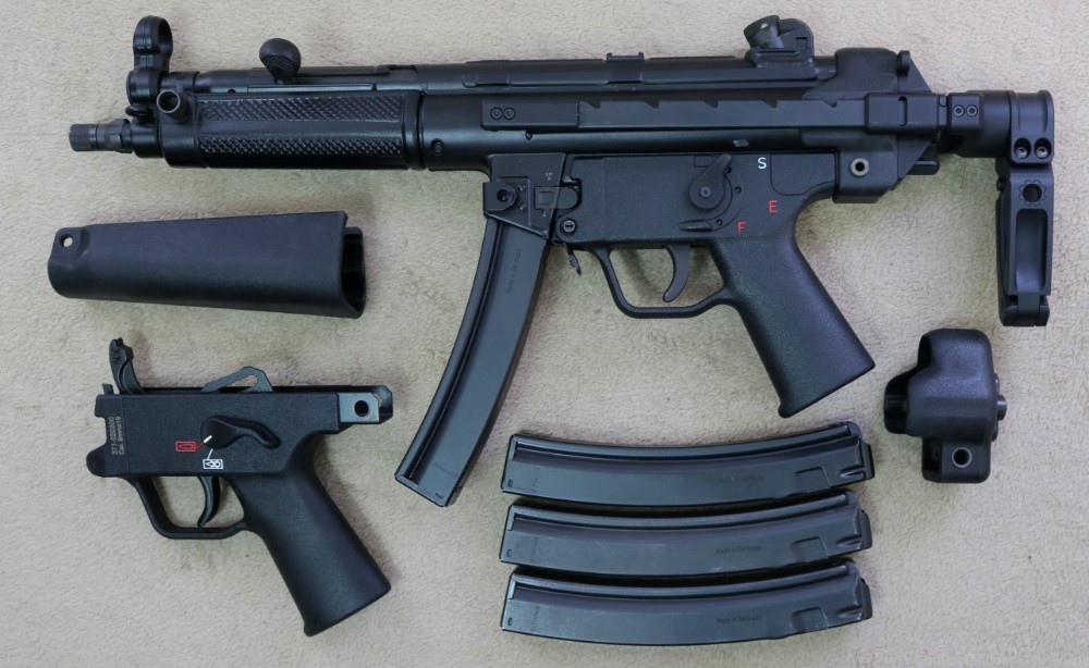 Quality HK SP5 9mm with binary trigger, B&T Brace and more-img-21