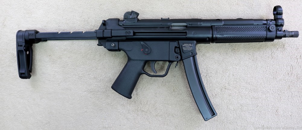 Quality HK SP5 9mm with binary trigger, B&T Brace and more-img-0