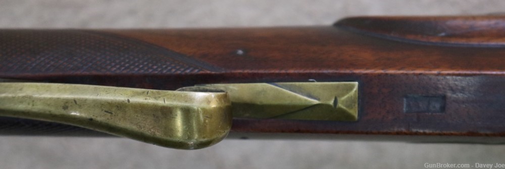 Beautiful JM Caswell full stock Kentucky rifle Early 1800's 30 cal squirrel-img-35