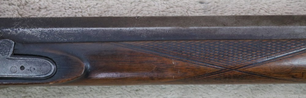 Beautiful JM Caswell full stock Kentucky rifle Early 1800's 30 cal squirrel-img-4