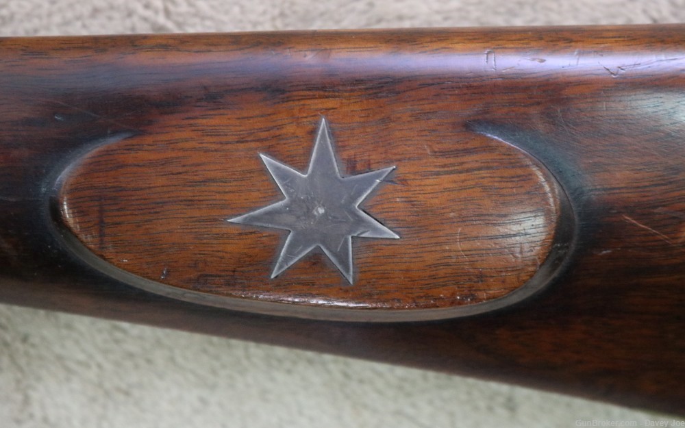 Beautiful JM Caswell full stock Kentucky rifle Early 1800's 30 cal squirrel-img-24
