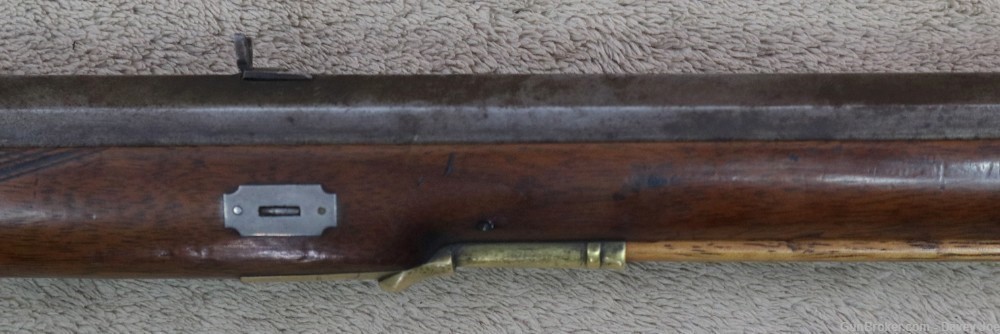 Beautiful JM Caswell full stock Kentucky rifle Early 1800's 30 cal squirrel-img-5