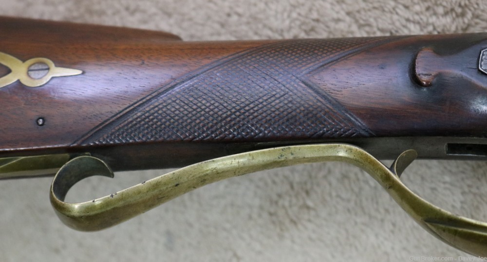Beautiful JM Caswell full stock Kentucky rifle Early 1800's 30 cal squirrel-img-16