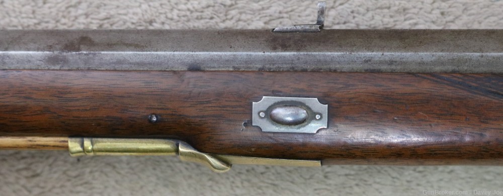 Beautiful JM Caswell full stock Kentucky rifle Early 1800's 30 cal squirrel-img-27