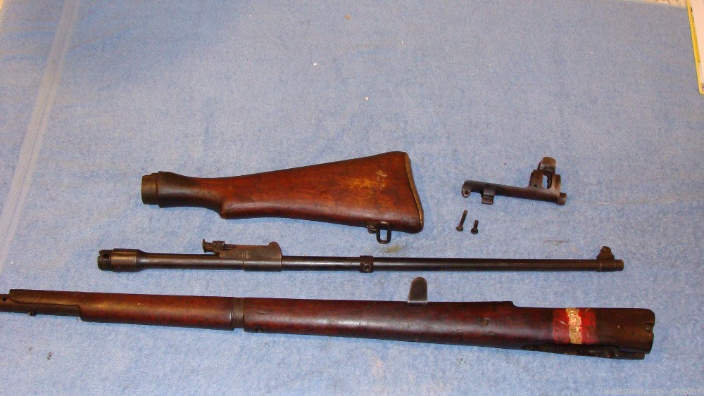 No1 Mk3 Lee Enfield SMLE Forearm Butt Stock W/Extras-img-1