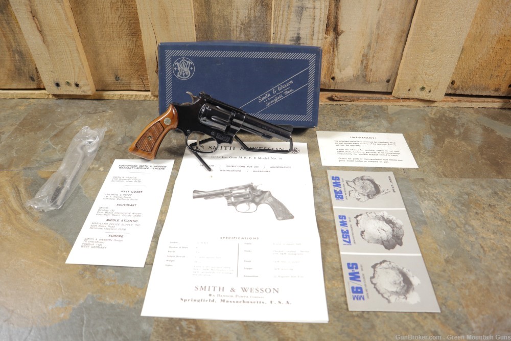 Gorgeous Smith & Wesson Model 51 .22WMR Penny Bid NO RESERVE-img-0