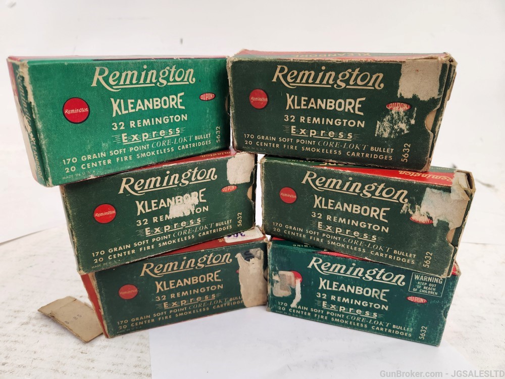 32 Remington Express Kleanbore Vintage boxes 170gr SP (3)-img-0