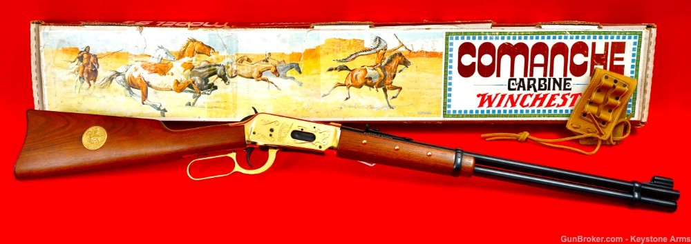 Rare Winchester 94 .30-30 Comanche Carbine Commemorative NIB-img-25