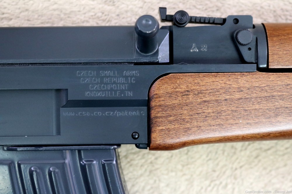 Beautiful Czech Small Arms VZ58 Sporter 7.62x39 w/ wood stock & extras-img-4
