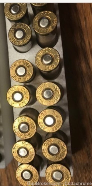 Winchester super 250 savage rounds-img-1