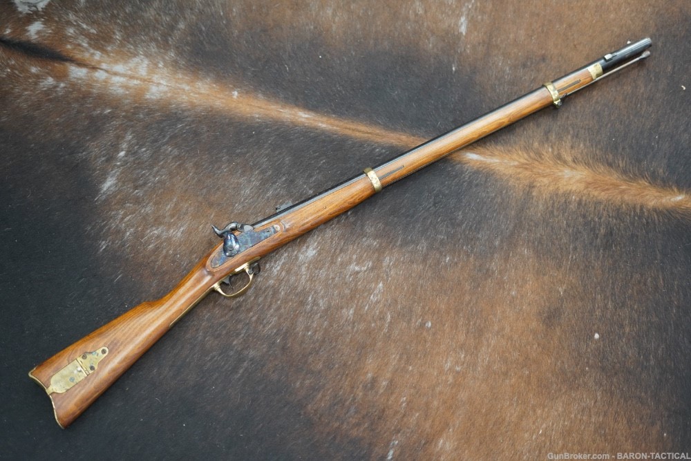 Repro Remington Zouave US Model 1863 Rifle Percussion .58 Cal Miroku Japan-img-1