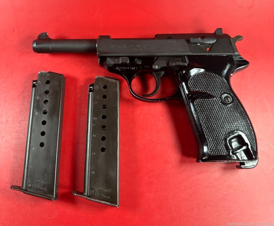 Walther P1 - P38 West German Military  9mm 1981 Full Rig. Excellent Cond.-img-4