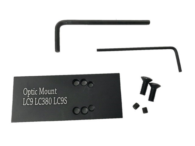 Ruger LC9,LC9s,LC380 Optics Mounting Plate for Holosun 407k/504k,Vortex,RMS-img-1