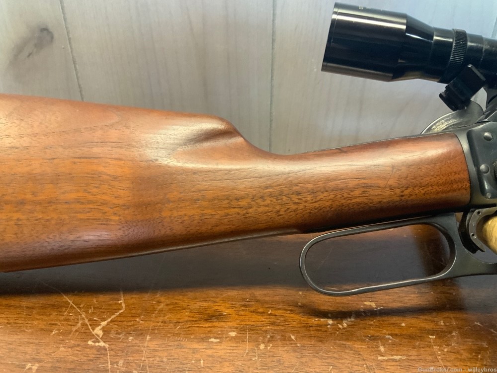 1964 Marlin Model 39A 20” 22 LR Micro Groove Good Bore Missing Sights-img-2