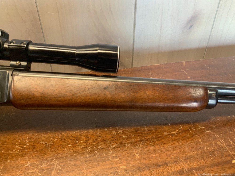 1964 Marlin Model 39A 20” 22 LR Micro Groove Good Bore Missing Sights-img-4