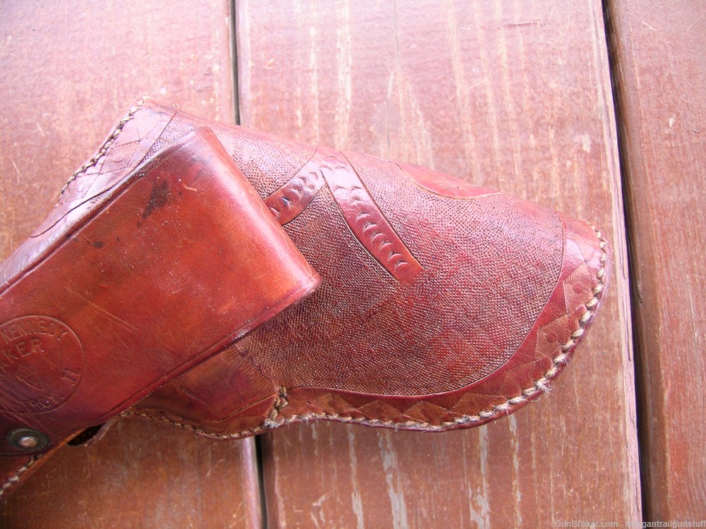 Nice Custom Tooled Leather Flap Holster For Colt 1860 Army  1861 Navy-img-7