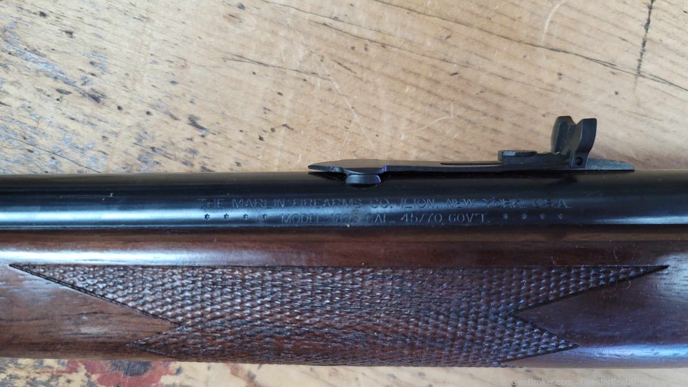 Marlin Model 1895 Lever Action Rifle 45-70 Caliber-img-2