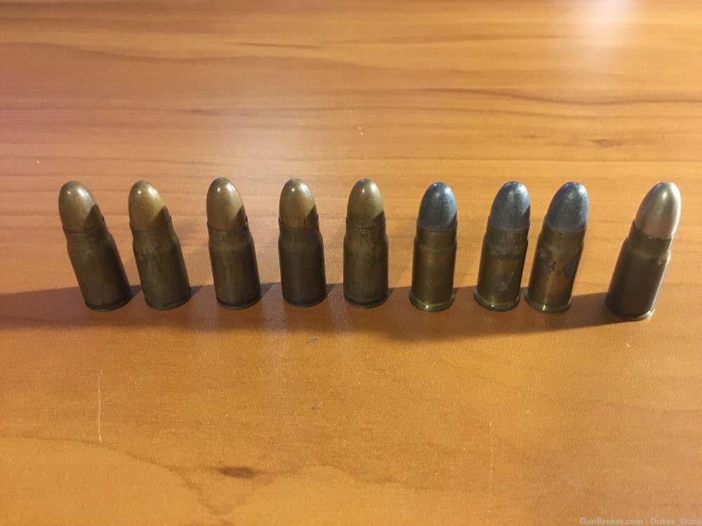 8mm Japanese NAMBU ammo-9 rounds of both military and commercial -img-5