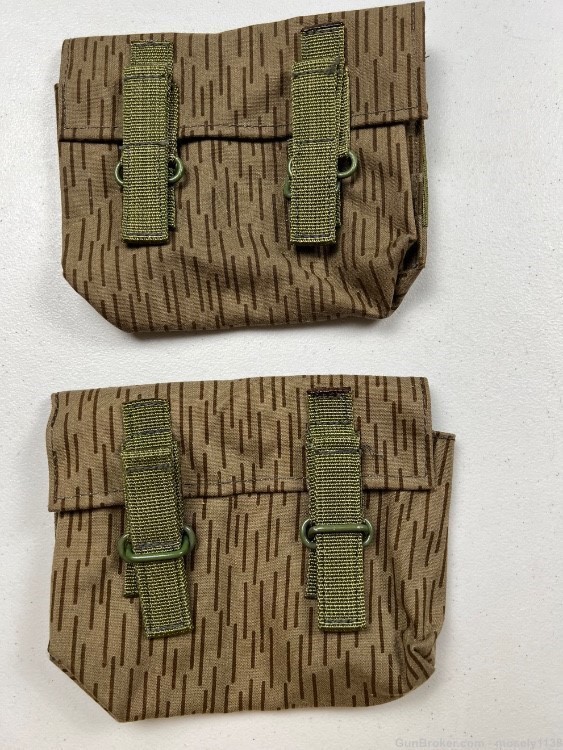 Eastern European belt pouches (x2) excellent condition -img-0