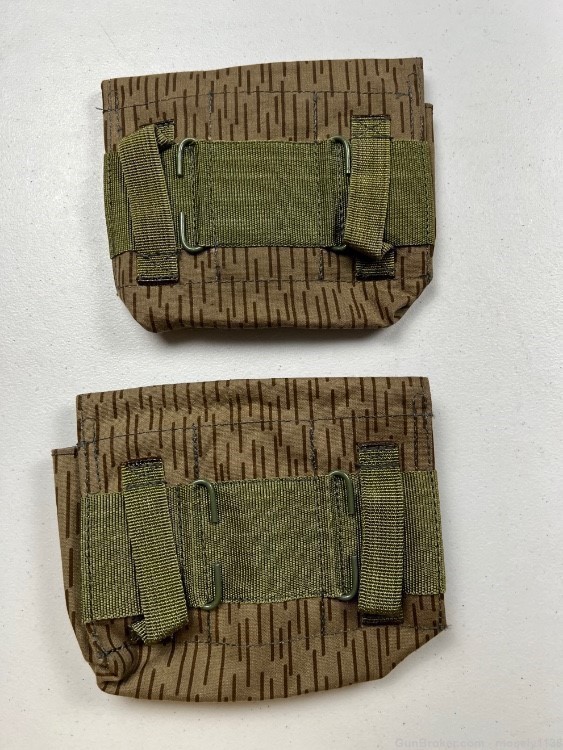Eastern European belt pouches (x2) excellent condition -img-1
