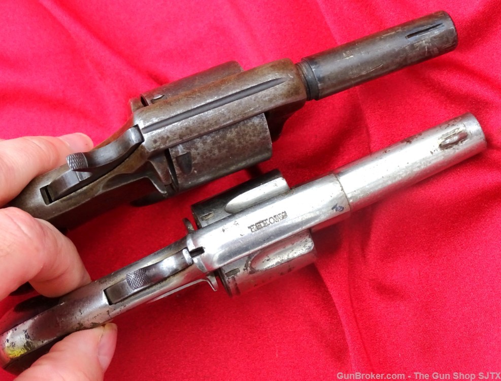 Antique American Johnson & Bye Smoker Revolver Lot-img-4
