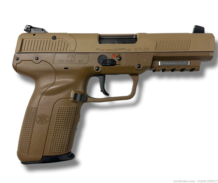 Used FN FIVE-SEVEN 5.7X28 5.7 FDE 3868900753 20RDS LIKE NEW-img-2