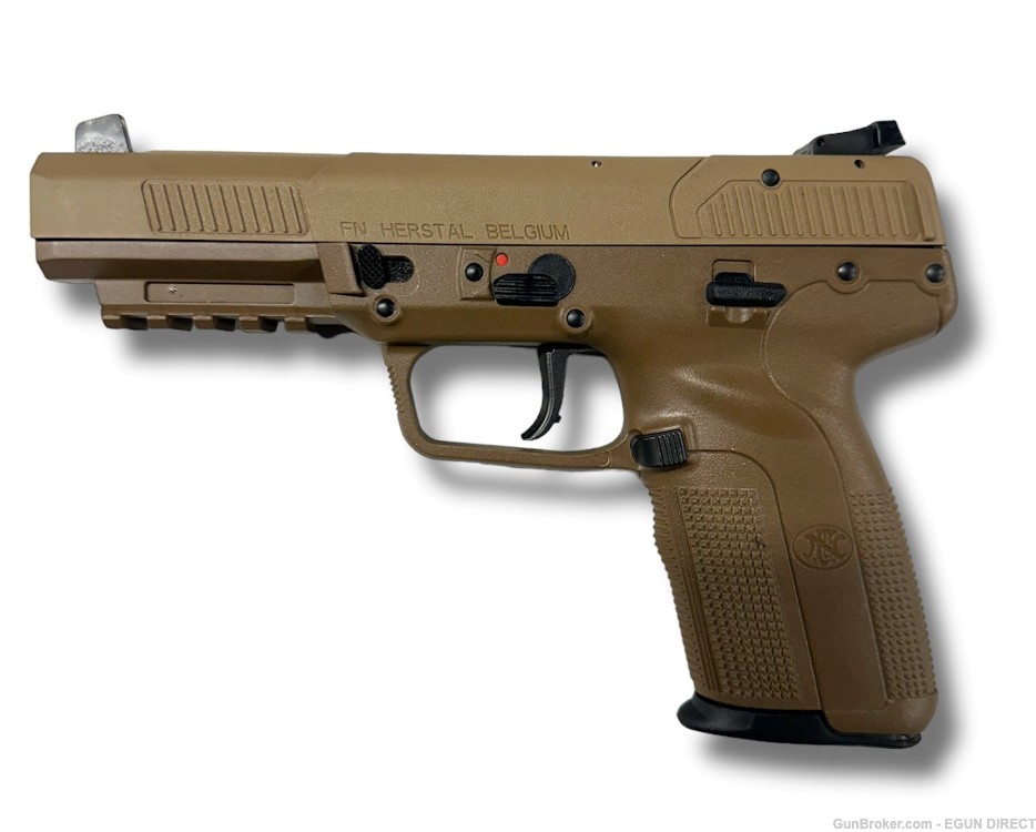 Used FN FIVE-SEVEN 5.7X28 5.7 FDE 3868900753 20RDS LIKE NEW-img-1